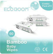 ECOBOOM Bamboo Eco Billendoekjes 9 Pakken (540st.)